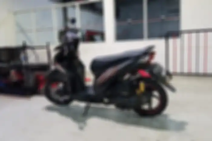Motor matic Honda BeAT pakai sokbreker YSS.