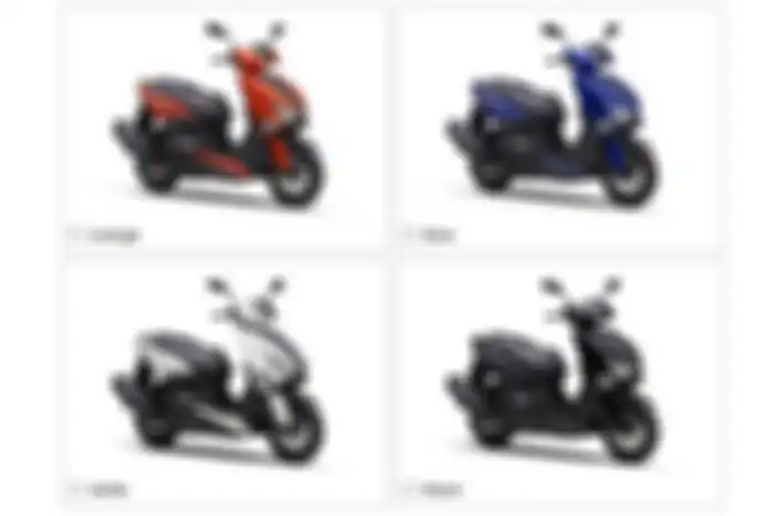 4 pilihan warna Yamaha Cygnus Gryphus 2023.