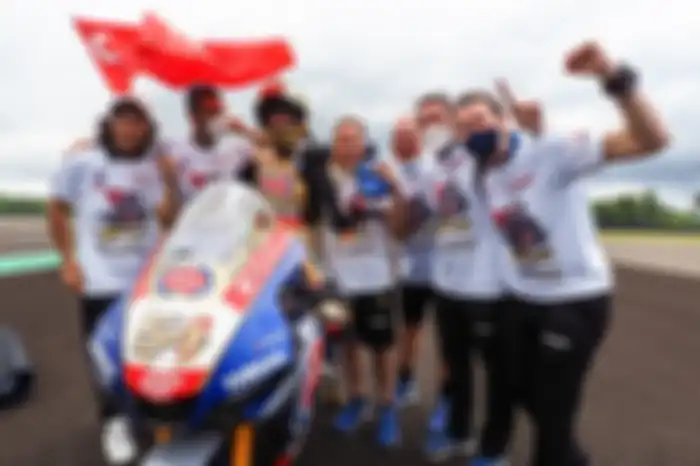 Toprak Razgatlioglu berhasil merebut gelar juara dunia WSBK 2021 di Sirkuit Mandalika.