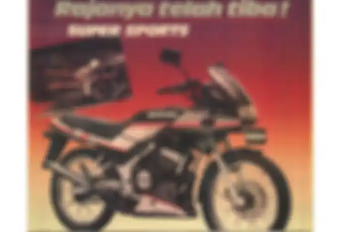 Suzuki RGR 150 generasi pertama.