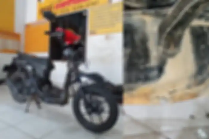 Honda BeAT rangka eSAF rumah jauh dari pantai kok tetap berkarat