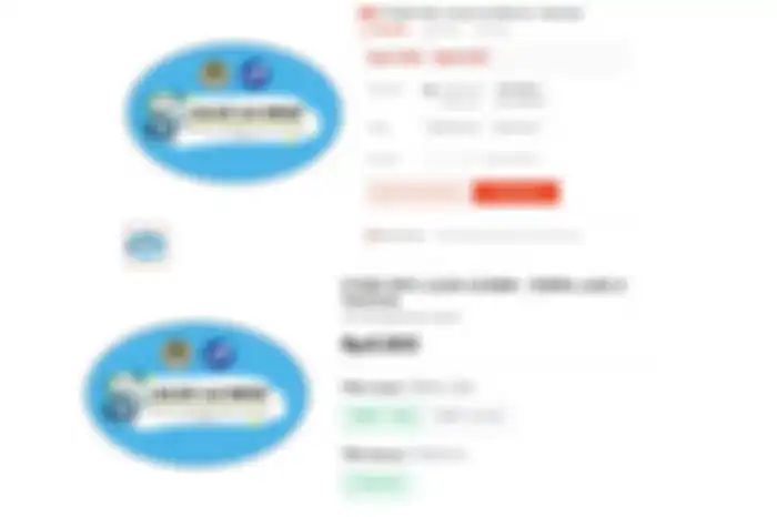 Stiker lulus uji emisi palsu dijual di toko online.