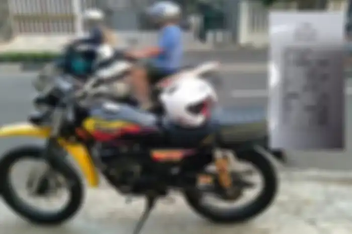 Hasil uji emisi motor 2-tak Yamaha YT 115 tahun 1997.