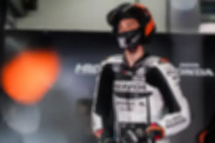 Pembalap Repsol Honda Luca Marini.