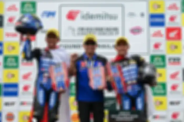 Tim Yamaha Racing Indonesia (YRI) menggasak double podium di Race 1 AP250 ARRC Thailand 2024.