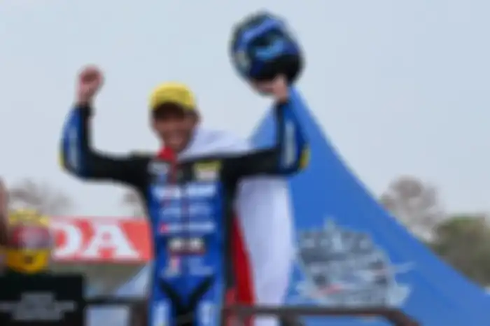 Arai Agaska naik podium kedua di Race 1 AP250 ARRC Thailand 2024.