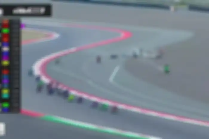 Beberapa pembalap crash di lap terakhir Race 1 UB150 ARRC Mandalika 2024.