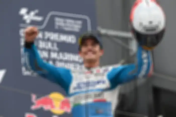 Pembalap Gresini Racing, Marc Marquez juara MotoGP San Marino 2024 di Sirkuit Misano, Minggu (8/9/2024).