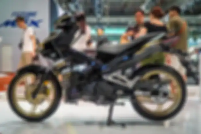 SYM VF185 dipamerkan di Vietnam Motor Show (VMS) 2024.