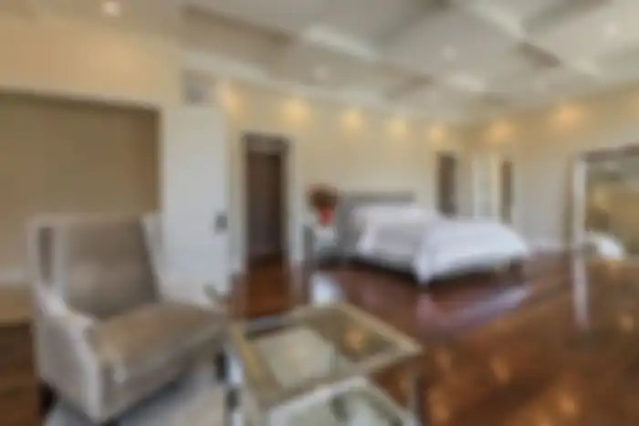 Salah satu kamar yang ada di dalam rumah Ariana Grande