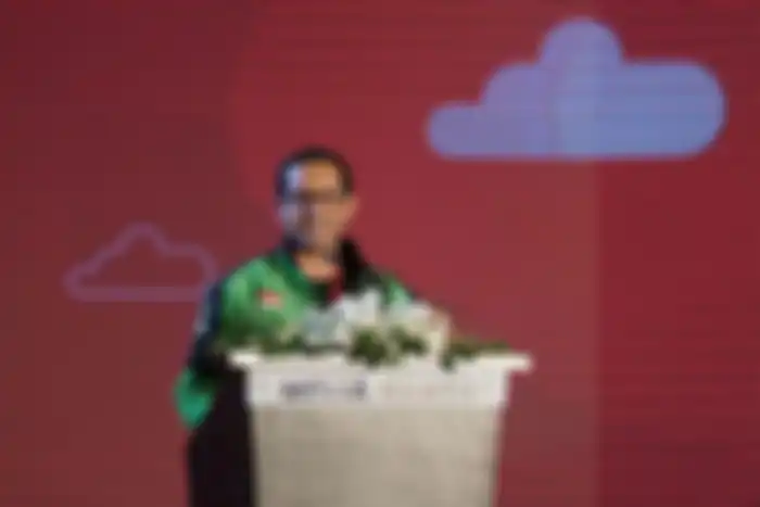CEO Go-Jek Nadiem Makarim.