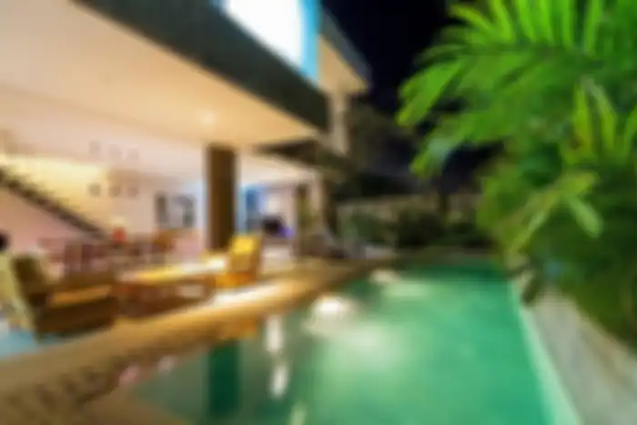 Villa yang disewa Sarita Abdul Mukti