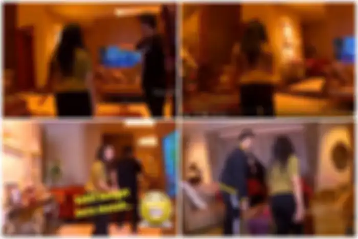 Ruang tamu dalam rumah Jennifer Jill
