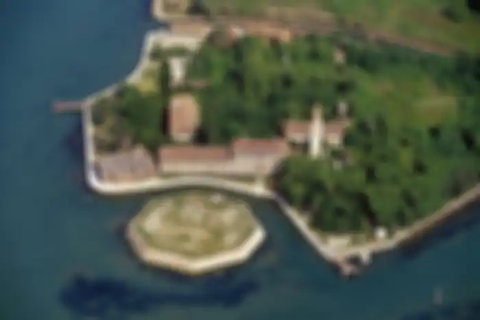 Foto pulau Poveglia di italia.