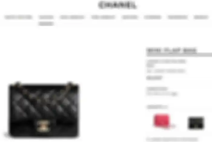 Tas hitam yang dikenakan oleh Iriana Jokowi adalah koleksi Chanel