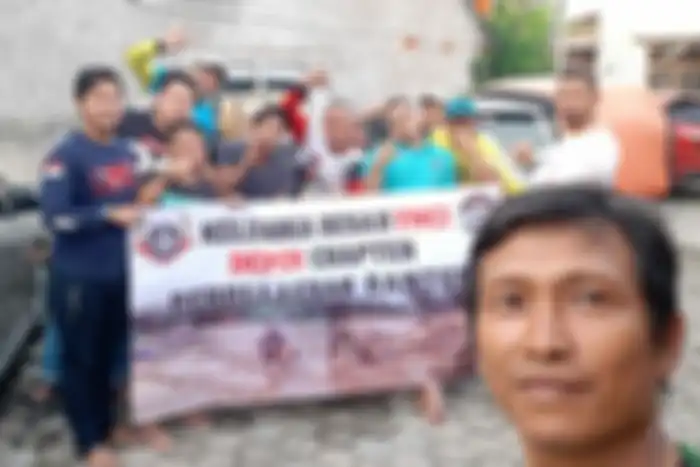 Yamaha NMAX Club Indonesia (YNCI) Depok Chapter yang pada Minggu (19/1/2020) menggelar baksos ke Banten.