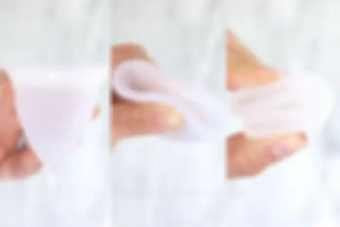 Cara melipat menstrual cup