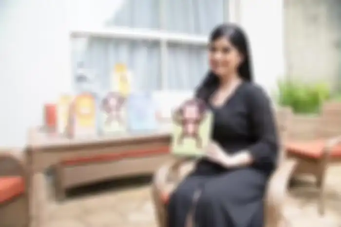 Ruang santai Annisa Pohan