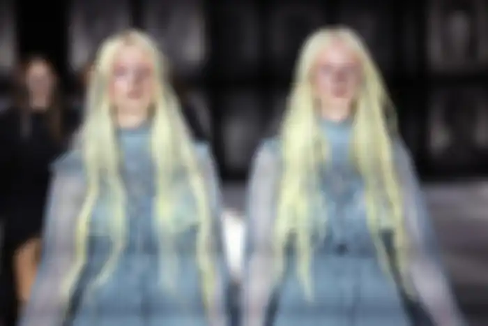 Gucci Twinsburg di Milan Fashion Week 2023.