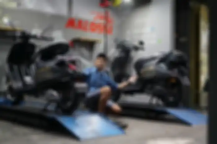 Dennil Sagita selaku founder Scooter VIP.
