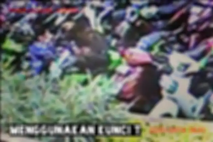 Modus pencurian sepeda motor menggunakan kunci T