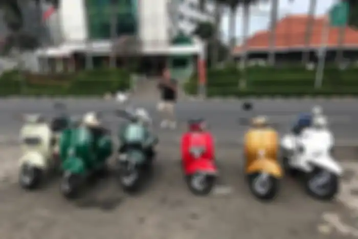 Gambar ilustrasi Vespa klasik