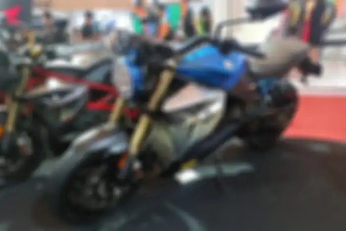 Motor listrik Energica EsseEsse9 tampil di IMOS 2022.