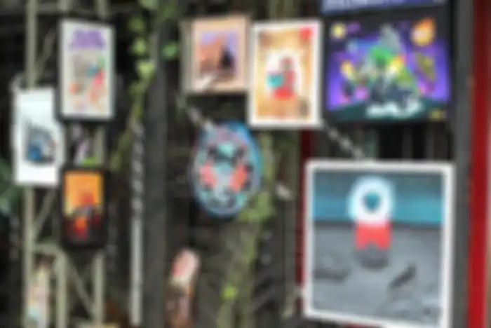 Karya artisan atau pelaku custom painting dipamerkan di event Jakarta Coret 2022.