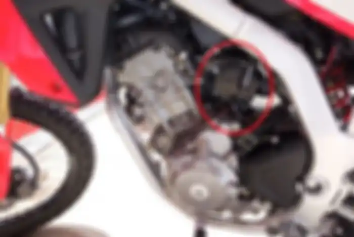 EVAP Control System di Honda CRF250L.