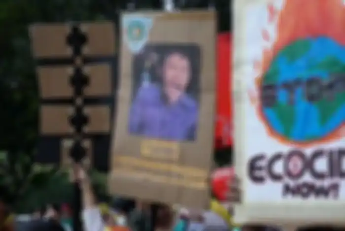 Poster lucu demo mahasiswa