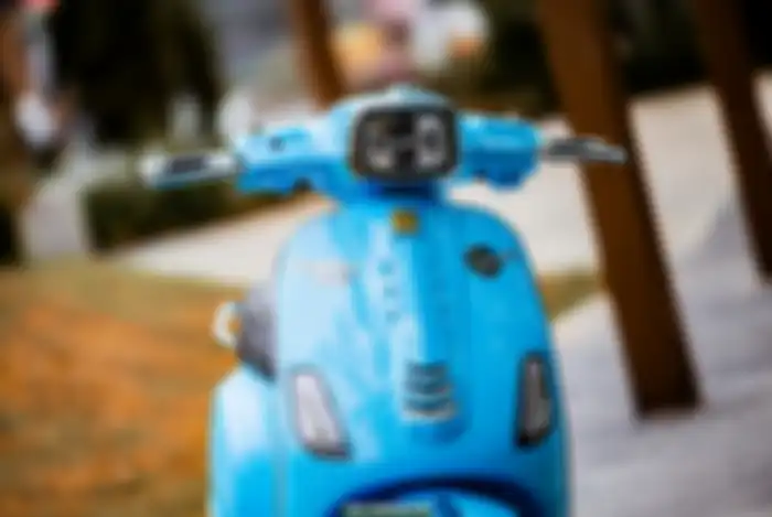 Area fascia Vespa LX digantikan kepunyaan Vespa S.