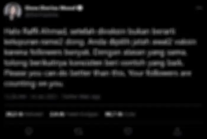 Cuitan Sherina Munaf yang tegur Raffi Ahmad yang bepergian setelah terima vaksin Covid-19