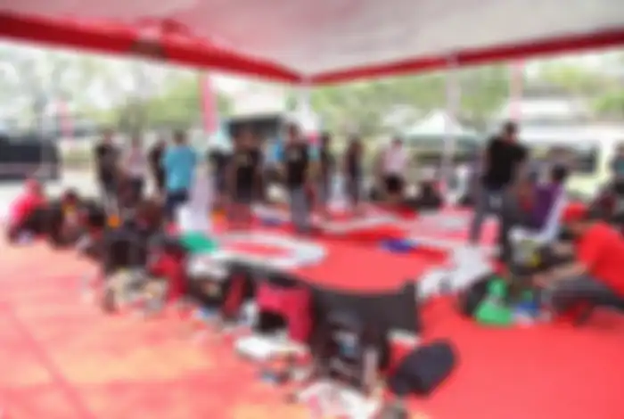 Selain hadirnya banyak komunitas dari klub motor, HMC Jakarta ini juga diramaikan dengan komunitas Tamiya, BMX dan juga ajang test ride motor-motor baru Honda.