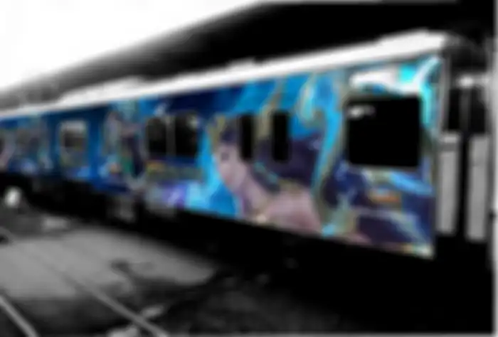 tampilan Kadita di Kereta
