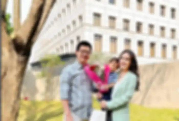 Shandy Aulia dan David Herbowo kompak hadiri acara sekolah anaknya