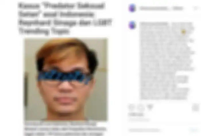 Nyai Ratu Kidul beberkan masa lalu Reynhard Sinaga.