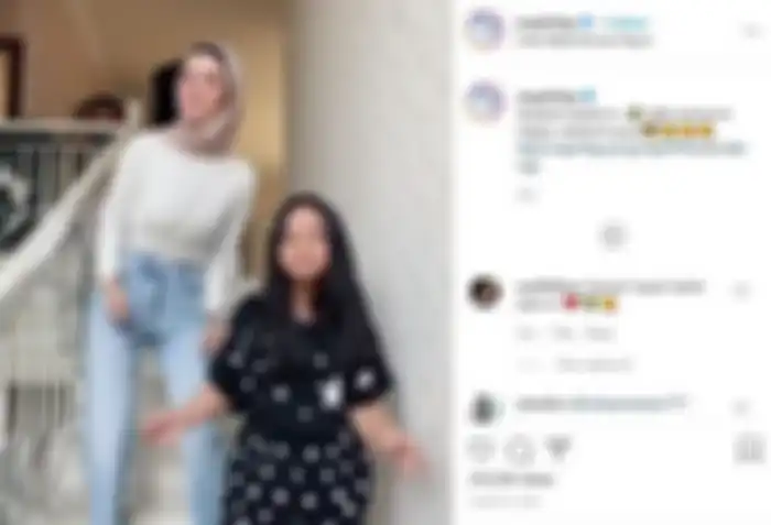 Angel Lelga dan putrinya