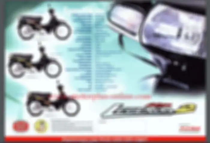 Brosur Honda Legenda.