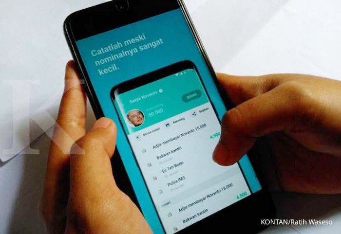 Tampilan Aplikasi Lunasbos