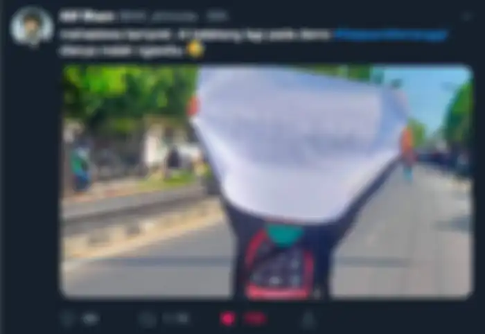Poster lucu demo mahasiswa