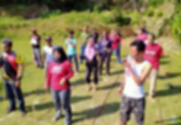 Disela-sela pelantikan diadakan games menarik, agar silaturahmi dan rasa persaudaraan semakin erat.
