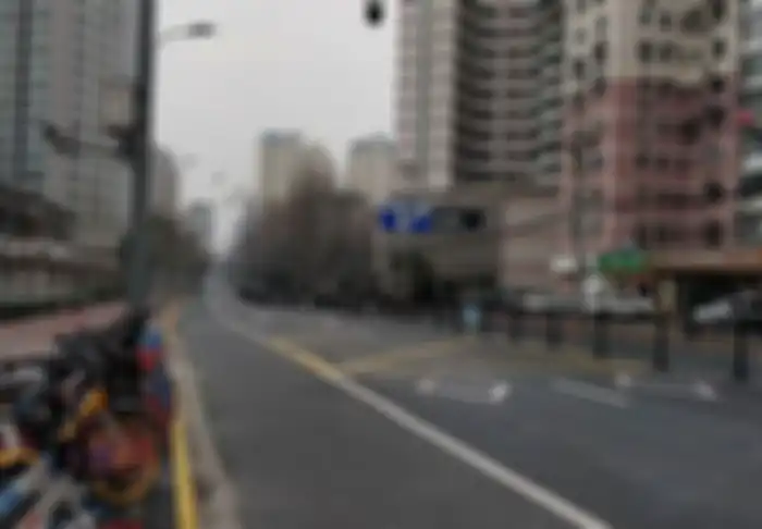 Potret Kota Shanghai Setelah Merebaknya Kasus Virus Corona