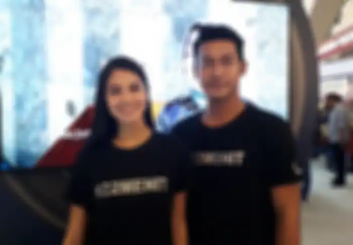 Hana Malassan dan Ade Firman Hakim saat ditemui Grid.ID di kawasan Gandaria City Jakarta Selatan, Ra