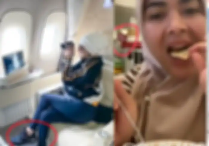 Syahrini kenakan flatshoes dan ada susu ibu hamil di story Aisyahrani.