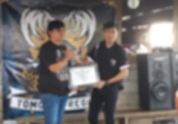 Meriah, acara deklarasi XYI Tomohon, Sulut.