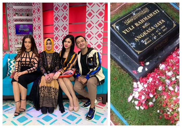Ruben Onsu dan keluarga Julia Perez.