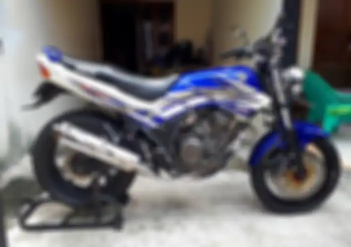 Yamaha Scorpio dengan modifikasi simpel namun berkelas