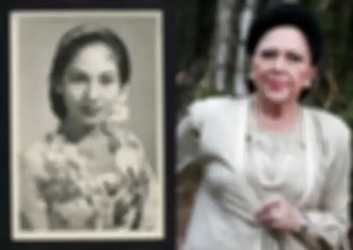 Foto masa muda Mieke Wijaya
