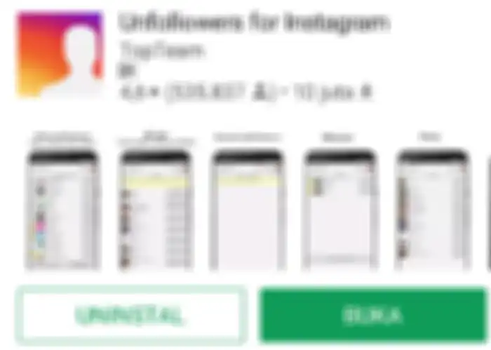 Download dan instal Unfollowers for Instagram