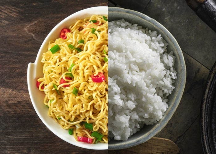 Nasi dan Mi Instan